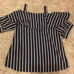 Off the shoulder blouse